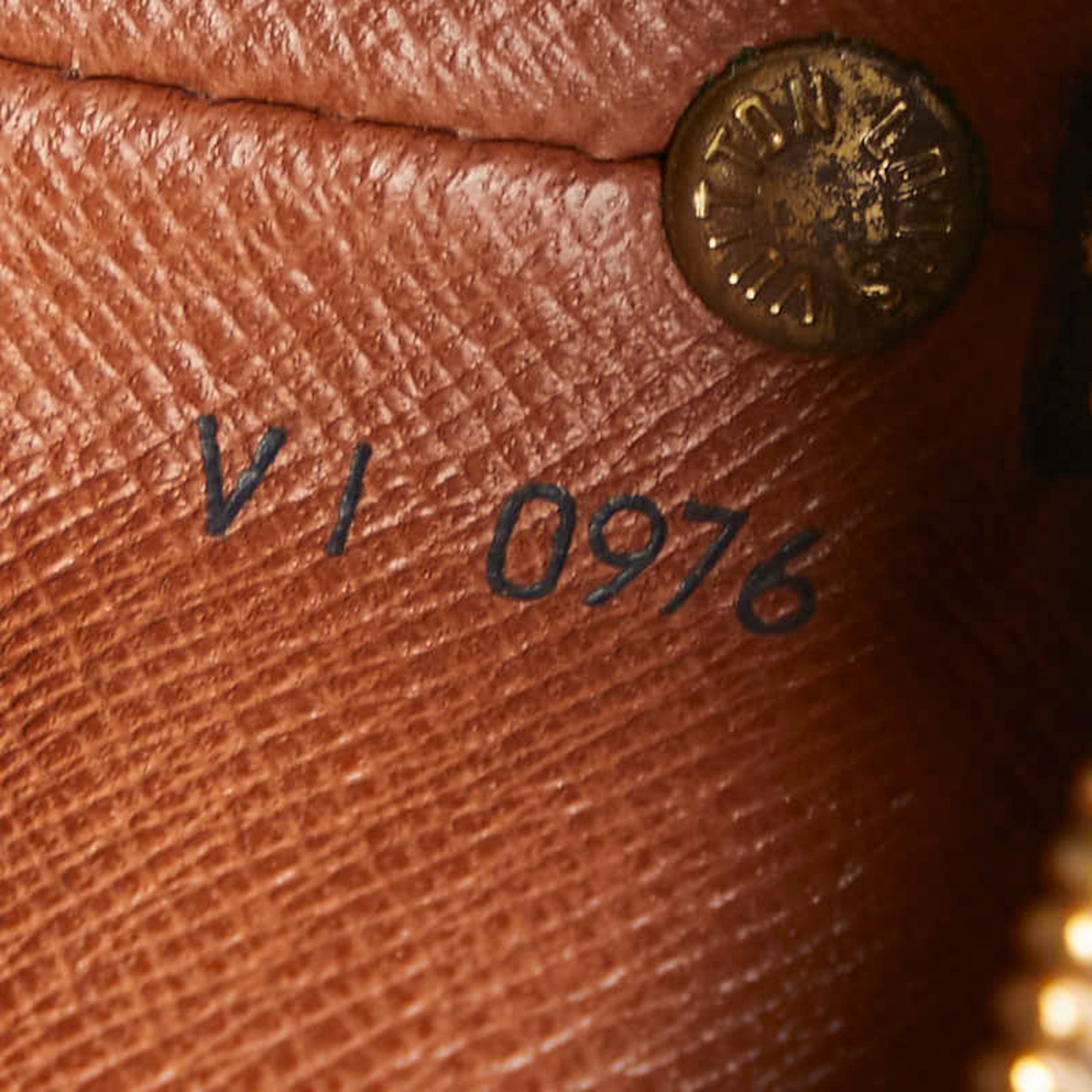 Louis Vuitton Monogram Drouot Shoulder Bag M51290 Brown PVC Leather Women's LOUIS VUITTON