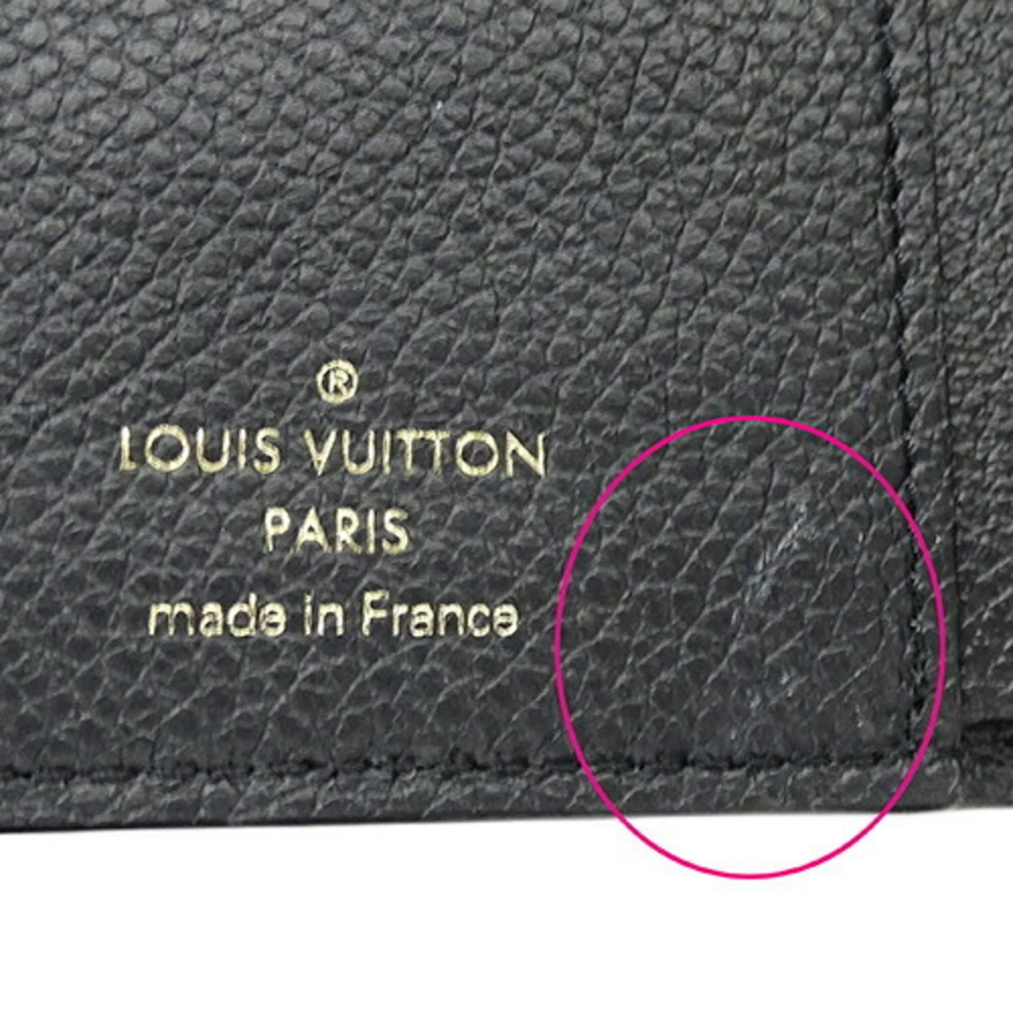 Louis Vuitton LOUIS VUITTON Wallet Monogram Empreinte Women's Men's Bi-fold Portefeuille Coeur M80151 IC Chip Compact