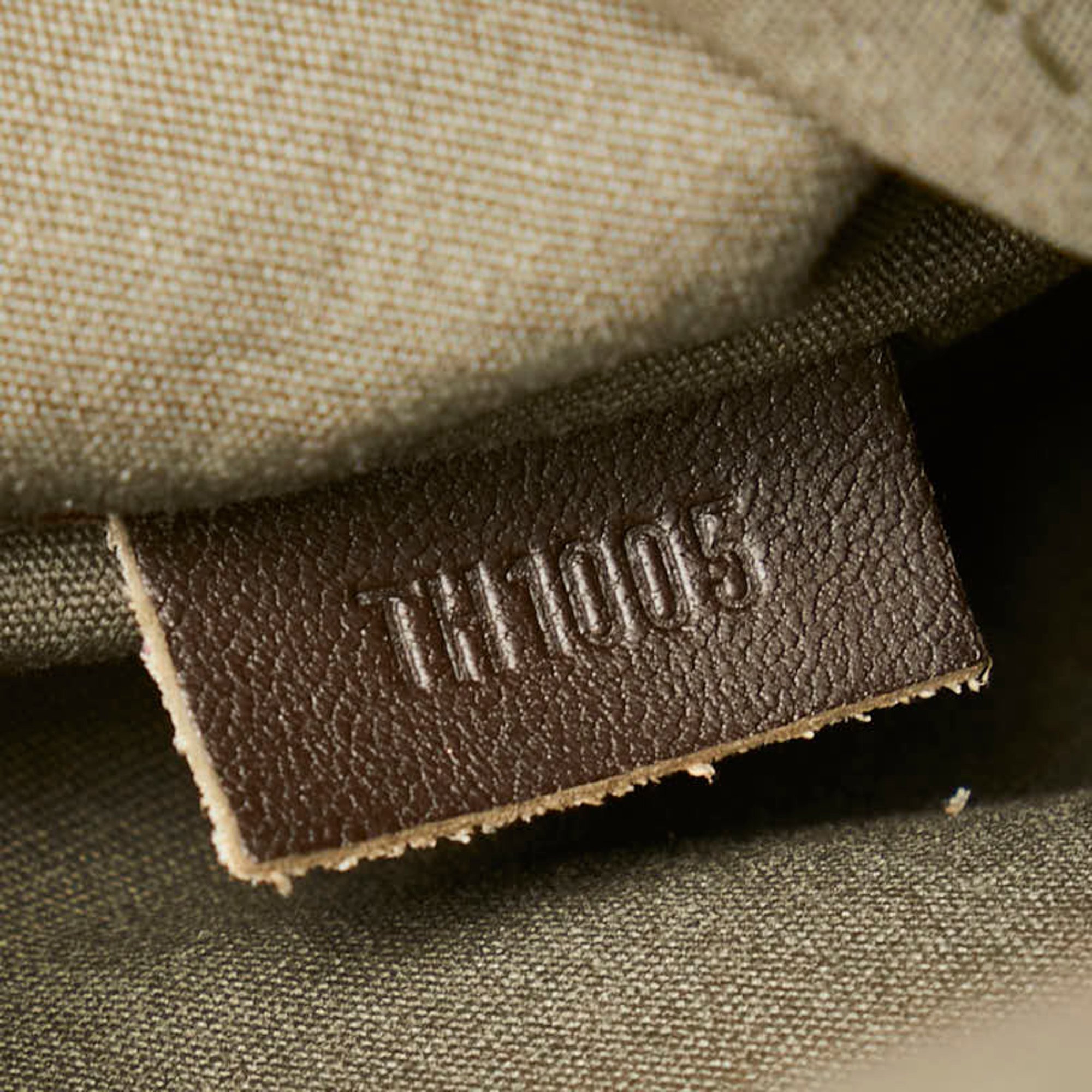 Louis Vuitton Monogram Belanger Shoulder Bag M92673 Khaki Brown Canvas Leather Women's LOUIS VUITTON