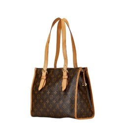 Louis Vuitton Monogram Popincourt Au Shoulder Bag Tote M40007 Brown PVC Leather Women's LOUIS VUITTON