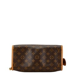 Louis Vuitton Monogram Popincourt Au Shoulder Bag Tote M40007 Brown PVC Leather Women's LOUIS VUITTON