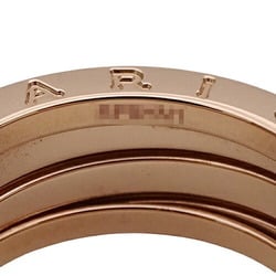 BVLGARI Men's Ring 750PG B-zero1 3-Band Pink Gold #60 Approx. Size 20 Polished