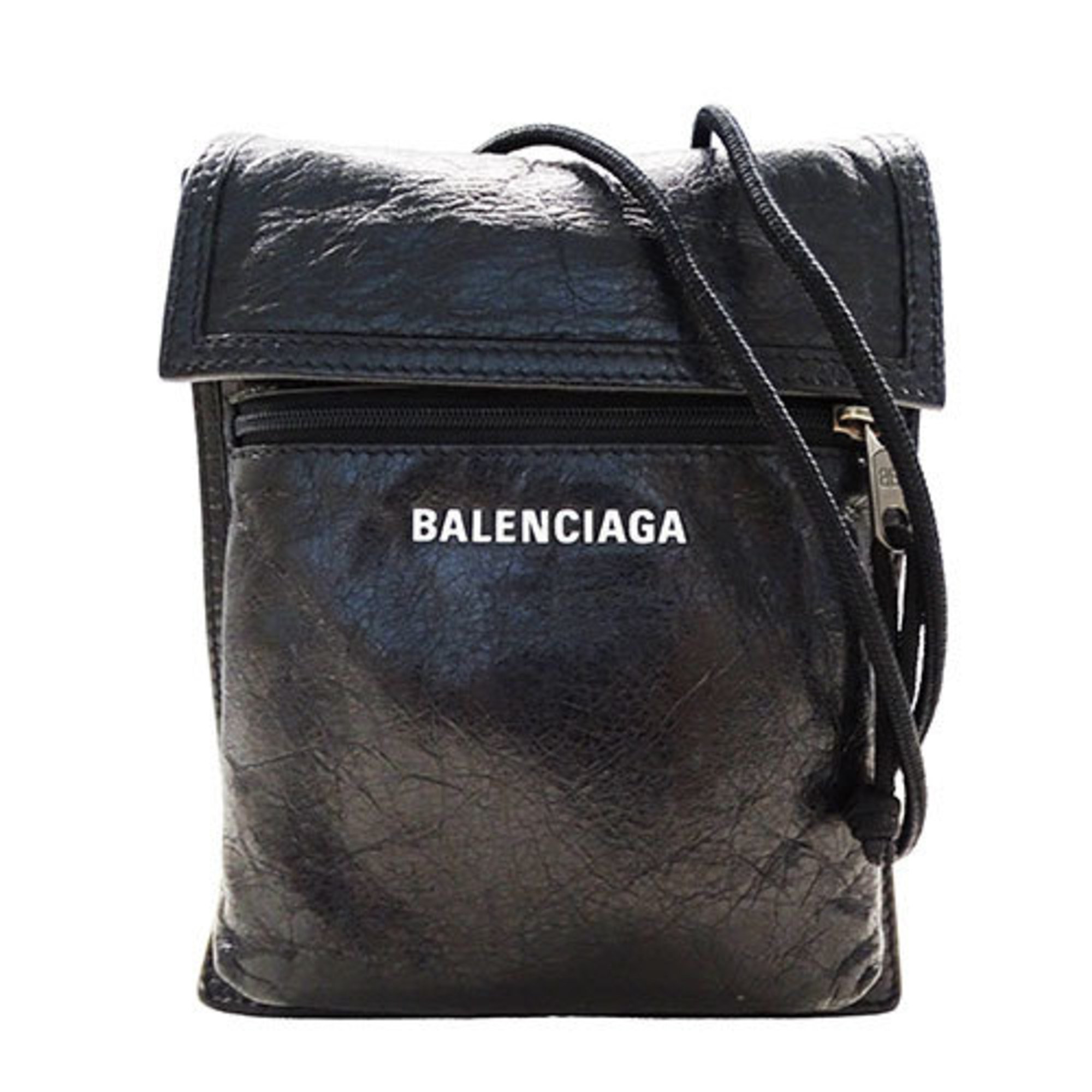 BALENCIAGA Bags for Women and Men, Shoulder Bags, Leather, Explorer, Black, 532298, Pochette