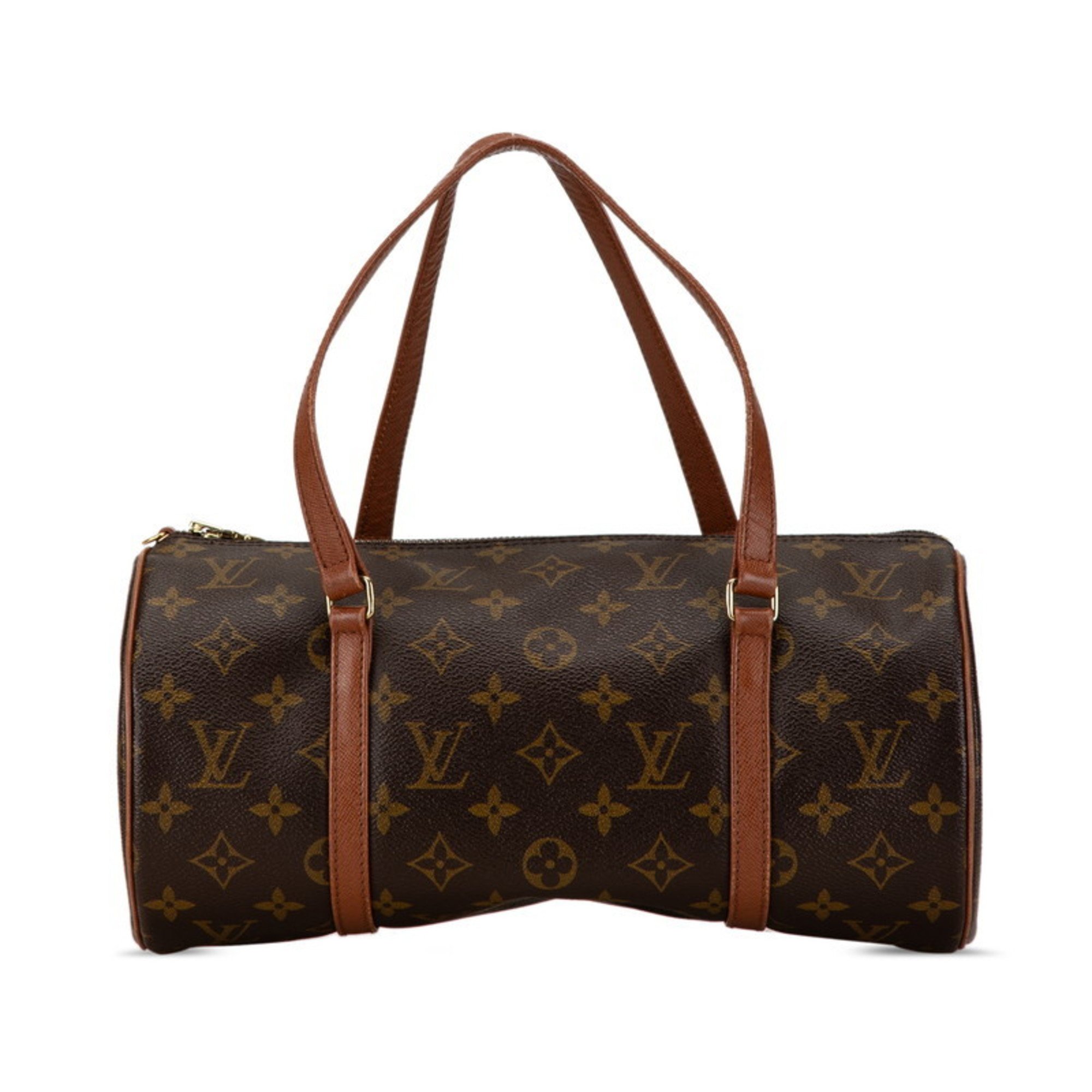 Louis Vuitton Monogram Papillon 30 Handbag M51365 Brown PVC Leather Women's LOUIS VUITTON