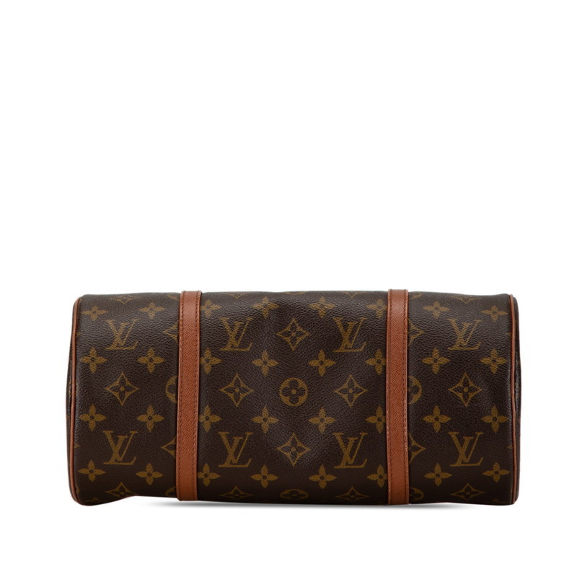 Louis Vuitton Monogram Papillon 30 Handbag M51365 Brown PVC Leather Women's LOUIS VUITTON