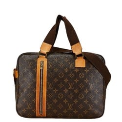 Louis Vuitton Monogram Sac Bosphore Handbag Shoulder Bag M40043 Brown PVC Leather Women's LOUIS VUITTON