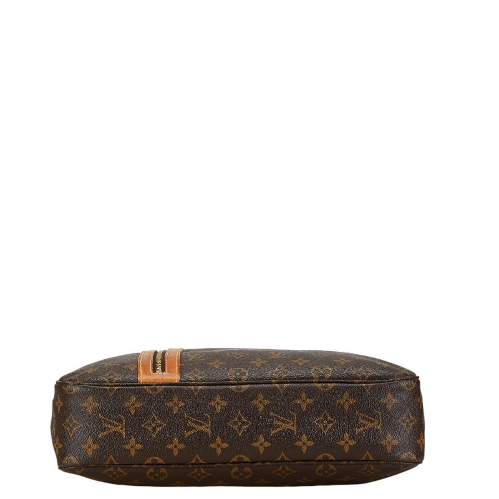 Louis Vuitton Monogram Sac Bosphore Handbag Shoulder Bag M40043 Brown PVC Leather Women's LOUIS VUITTON