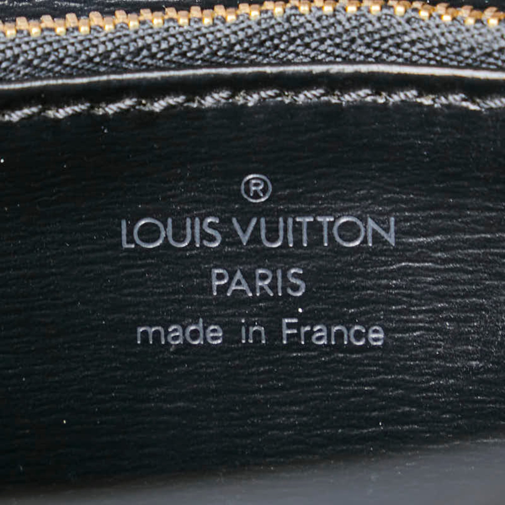 Louis Vuitton Epi Malesherbes Handbag M52372 Noir Black Leather Women's LOUIS VUITTON