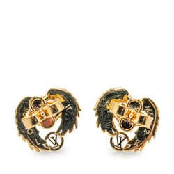 Louis Vuitton Boucle D'oreille Cool Angel Love Earrings M67442 Gold Plated Women's LOUIS VUITTON