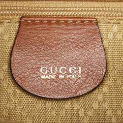 Gucci Bamboo Backpack 003 1998 0016 Brown Leather Women's GUCCI