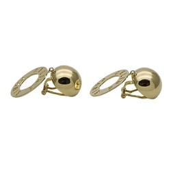 CELINE Earrings for Women, K18YG, 750YG, Circle, Yellow Gold, Polished