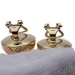 CELINE Earrings for Women, K18YG, 750YG, Circle, Yellow Gold, Polished