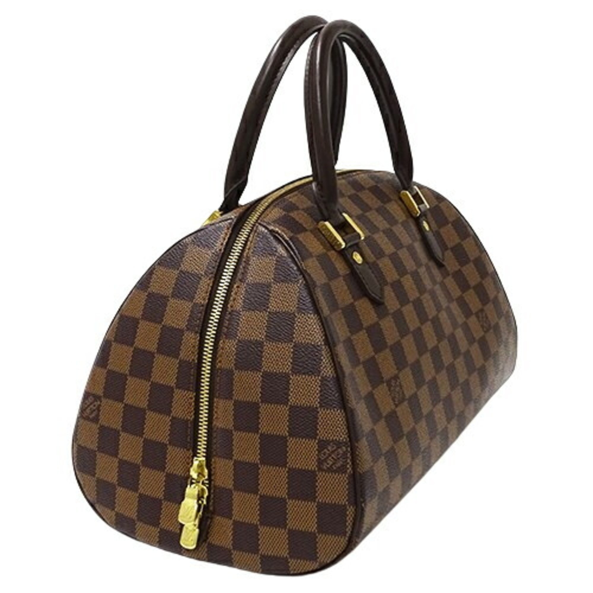 Louis Vuitton Damier Women's Handbag Rivera MM N41434 Brown