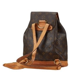 Louis Vuitton Monogram Montsouris MM Backpack M51136 Brown PVC Leather Women's LOUIS VUITTON