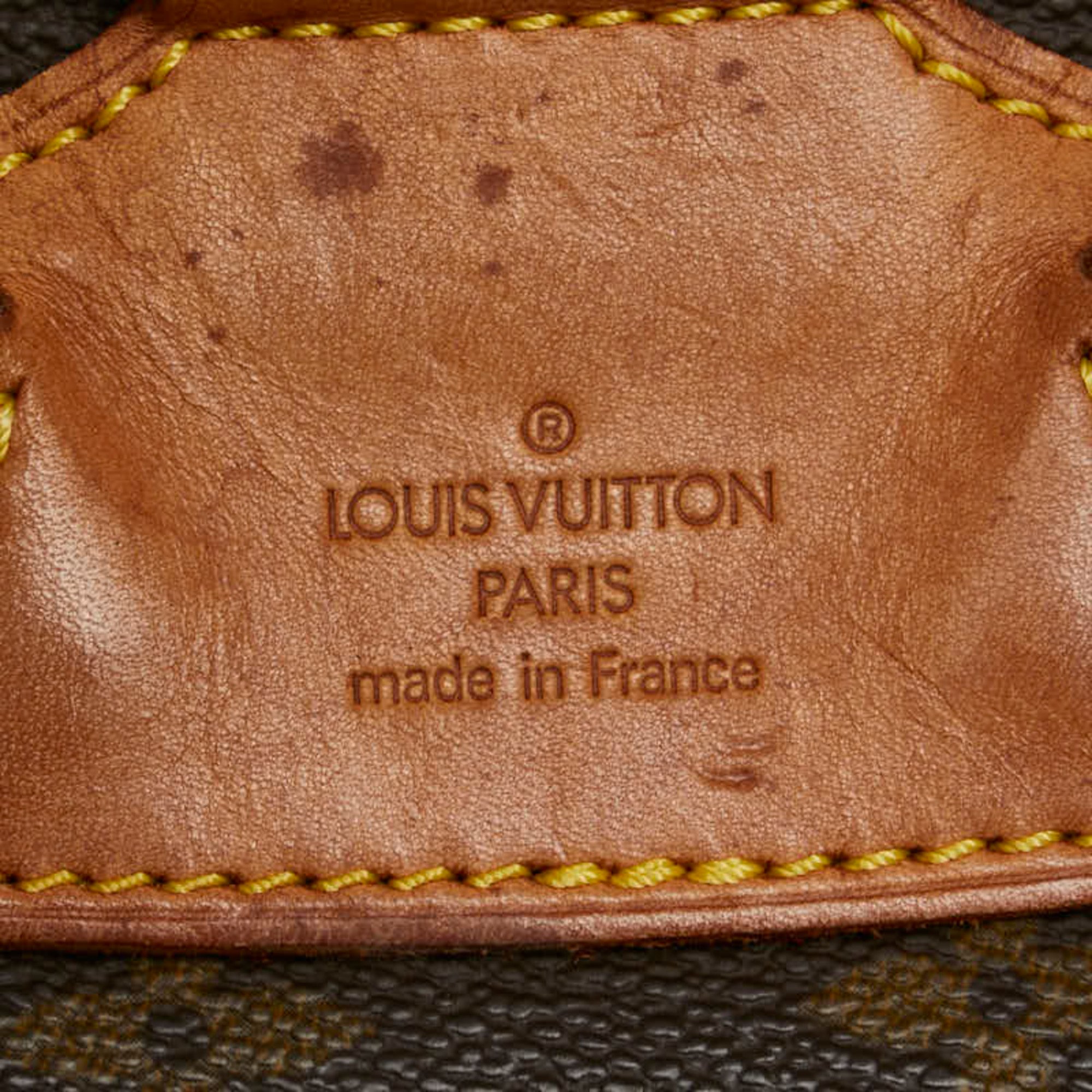 Louis Vuitton Monogram Montsouris MM Backpack M51136 Brown PVC Leather Women's LOUIS VUITTON