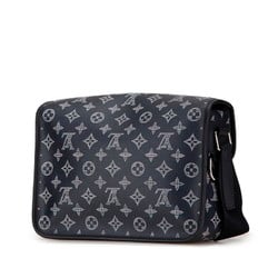 Louis Vuitton Monogram Savannah PM Chapman Brothers Bag M54248 Navy PVC Leather Men's LOUIS VUITTON