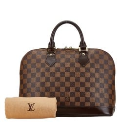 Louis Vuitton Damier Alma Handbag N51131 Brown PVC Leather Women's LOUIS VUITTON