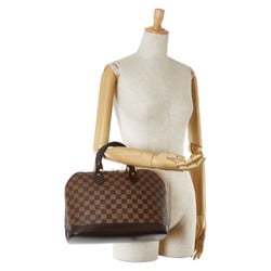 Louis Vuitton Damier Alma Handbag N51131 Brown PVC Leather Women's LOUIS VUITTON