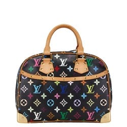 Louis Vuitton Monogram Multicolor Trouville Handbag M92662 Noir Black PVC Leather Women's LOUIS VUITTON