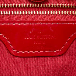 Louis Vuitton Monogram Vernis Wilshire PM Handbag M93642 Pomme d'Amour Red Patent Leather Women's LOUIS VUITTON