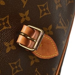 Louis Vuitton Monogram Gibessier GM Shoulder Bag M42249 Brown PVC Leather Women's LOUIS VUITTON