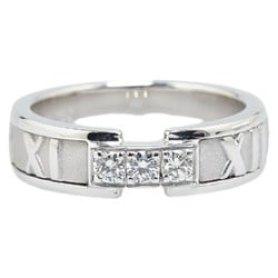 Tiffany Atlas Diamond Ring, 18K White Gold, Women's, TIFFANY&Co.