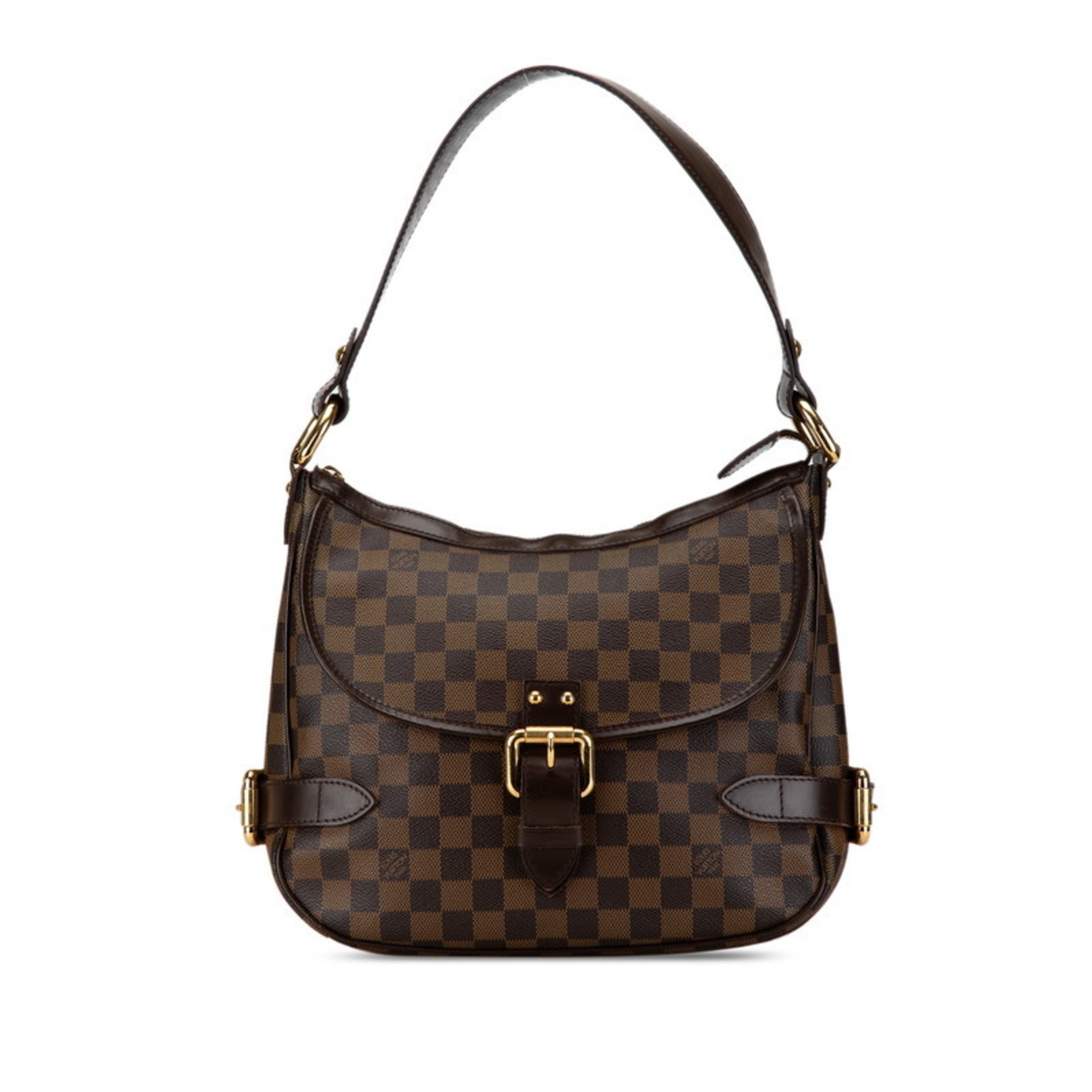 Louis Vuitton Damier Highbury Shoulder Bag N51200 Brown PVC Leather Women's LOUIS VUITTON