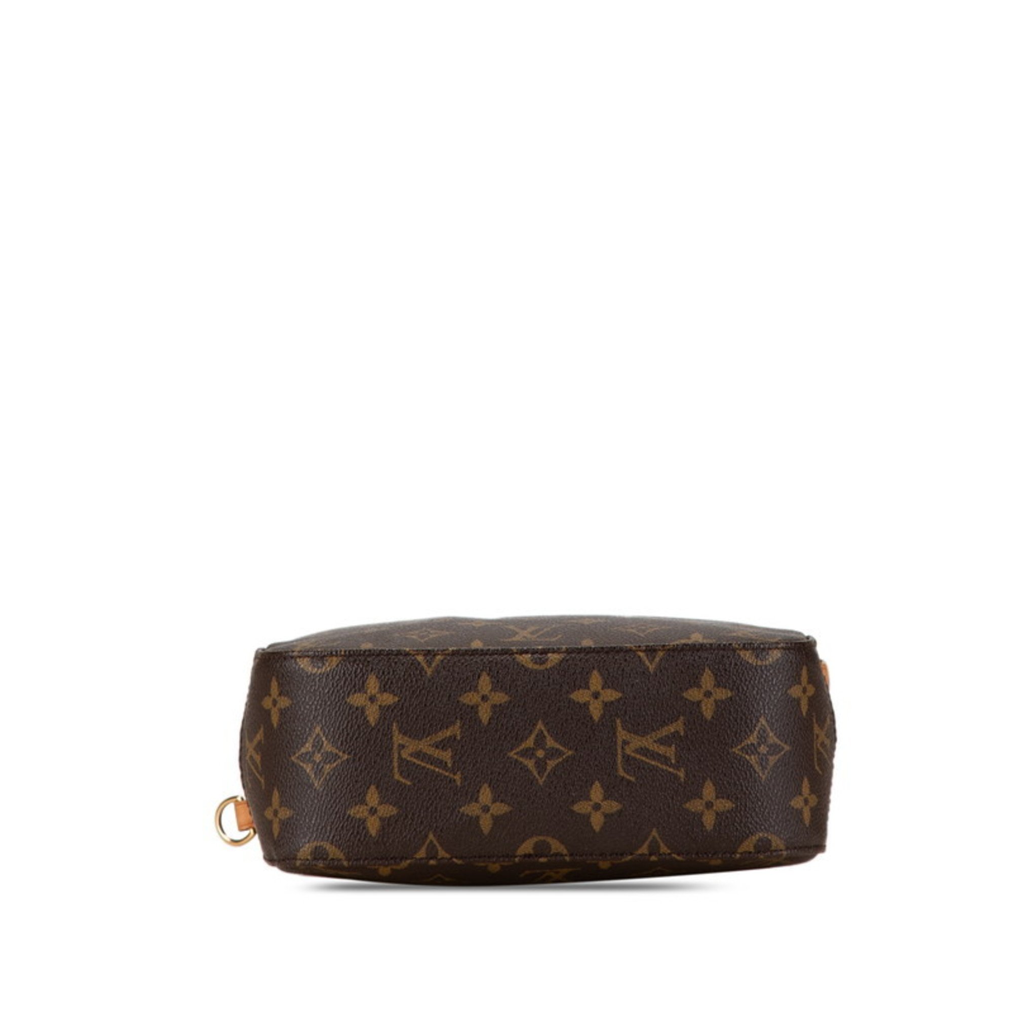 Louis Vuitton Monogram Spontini Handbag Shoulder Bag M47500 Brown PVC Leather Women's LOUIS VUITTON