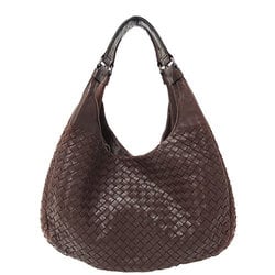 Bottega Veneta Women's Shoulder Bag Leather Intrecciato Brown