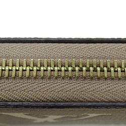 Louis Vuitton LOUIS VUITTON Wallet Bicolor Monogram Empreinte Women's Men's Long Zippy Tourterelle Creme M69794 SP4240