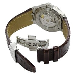 Maurice Lacroix ICON AI6008 Watch Men's Date Automatic AT Stainless Steel SS Leather