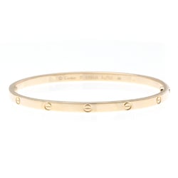 Cartier Love Bracelet Small Model Pink Gold (18K) No Stone Bangle Pink Gold