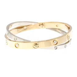 Cartier Love Bracelet Diamond Pink Gold (18K),White Gold (18K) Diamond Bangle Pink Gold,Silver