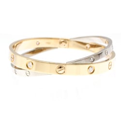 Cartier Love Bracelet Diamond Pink Gold (18K),White Gold (18K) Diamond Bangle Pink Gold,Silver