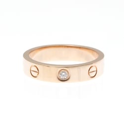 Cartier Love B4050749 Pink Gold (18K) Fashion Diamond Band Ring Carat/0.02 Pink Gold