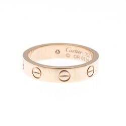 Cartier Love B4050749 Pink Gold (18K) Fashion Diamond Band Ring Carat/0.02 Pink Gold