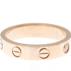 Cartier Love B4050749 Pink Gold (18K) Fashion Diamond Band Ring Carat/0.02 Pink Gold