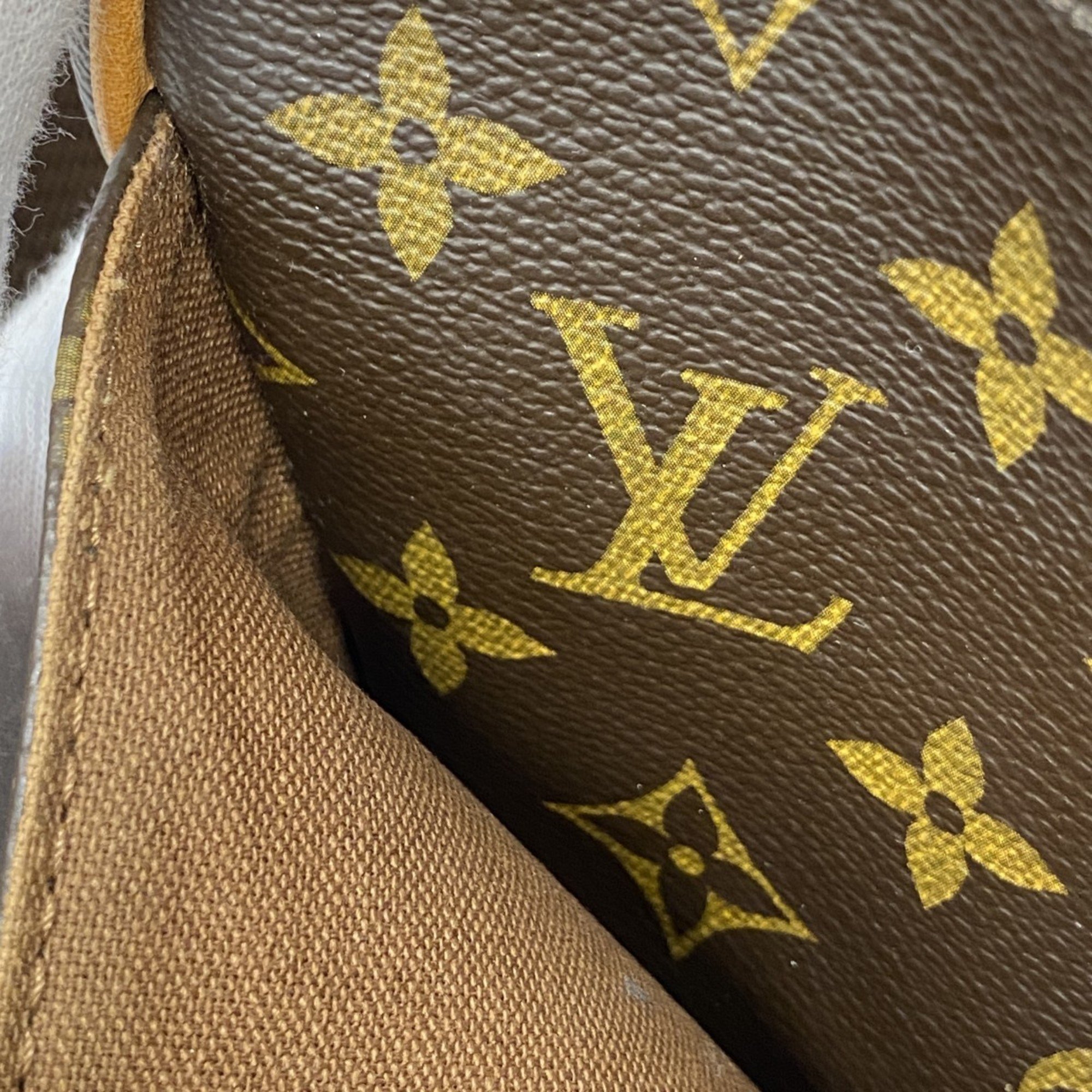 Louis Vuitton Shoulder Bag Monogram Bosphore PM M40106 Brown Ladies