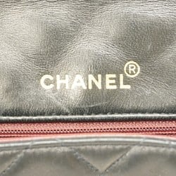 Chanel Shoulder Bag Diana Chain Lambskin Black Women's