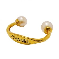 Chanel Bangle Fake Pearl GP Plated Gold Ladies