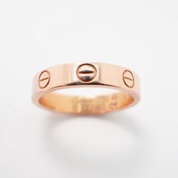 Cartier Ring Love K18PG Pink Gold #49 Ladies