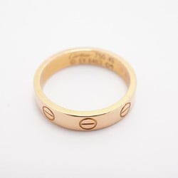 Cartier Ring Love K18PG Pink Gold #49 Ladies