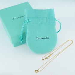 Tiffany Necklace Heart K18YG Yellow Gold Ladies