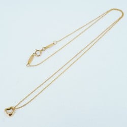 Tiffany Necklace Heart K18YG Yellow Gold Ladies