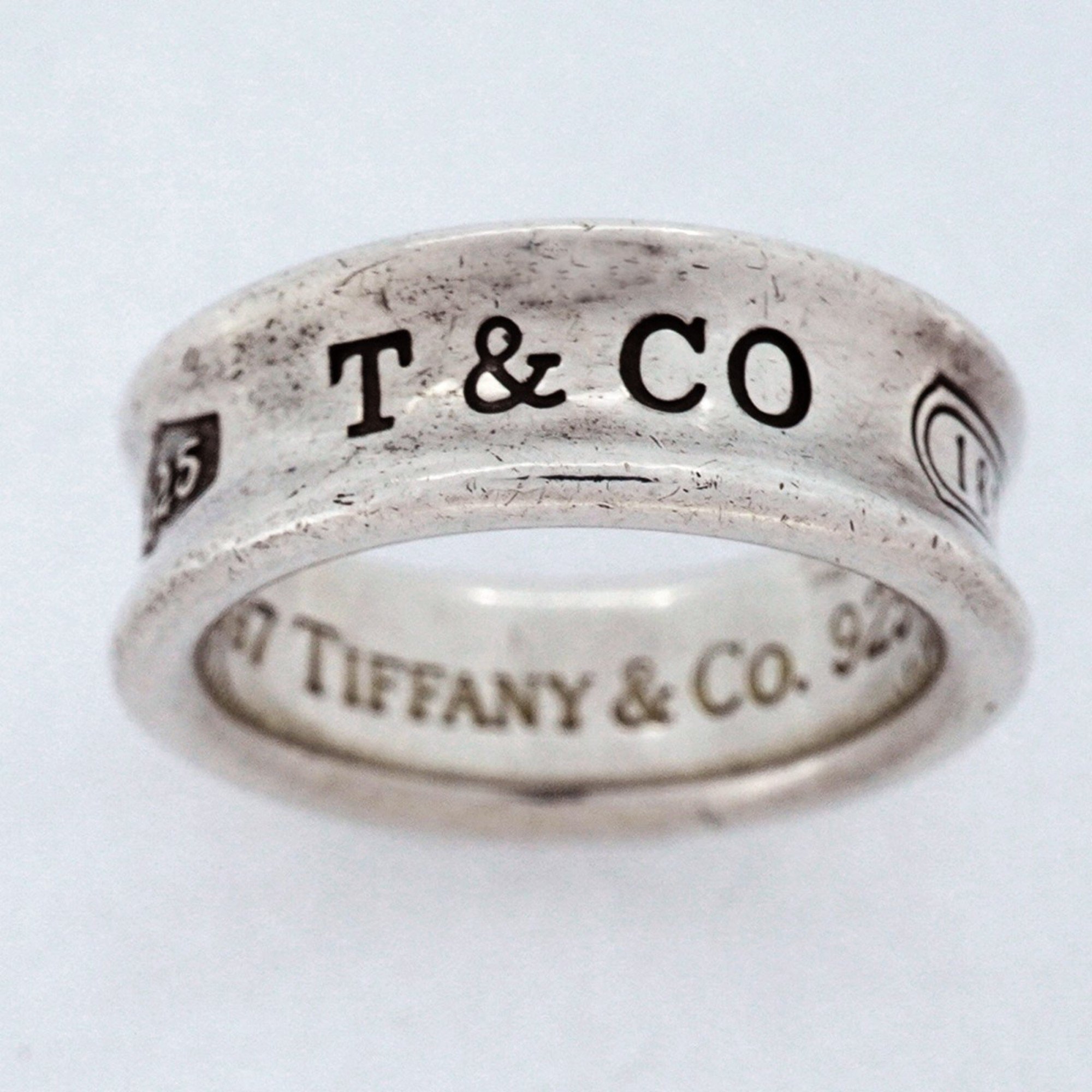 Tiffany Ring Narrow Silver 925 Size 11.5 Ladies