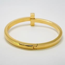 Tiffany Bangle T One Wide Hinge K18YG Yellow Gold Ladies