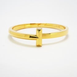 Tiffany Bangle T One Wide Hinge K18YG Yellow Gold Ladies