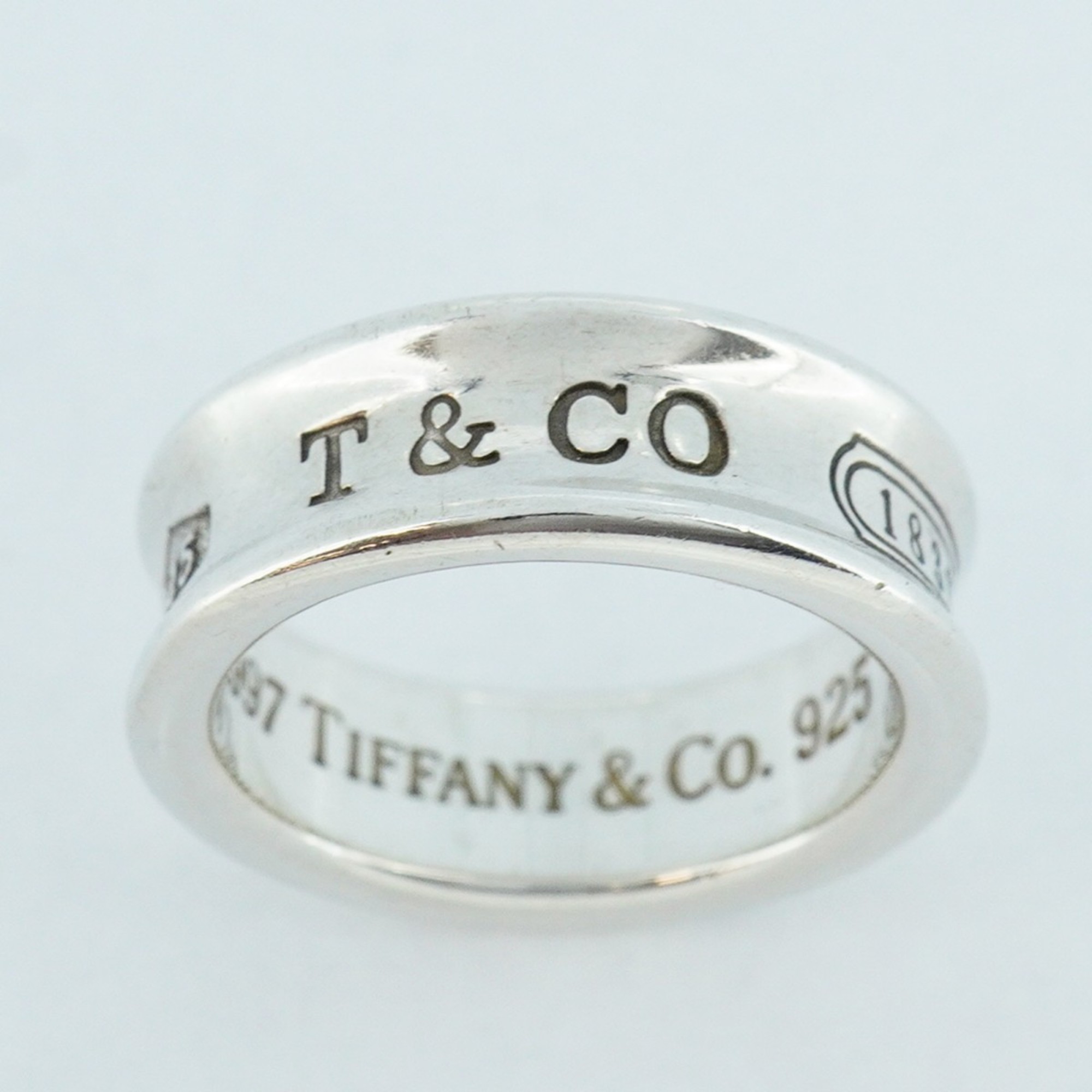 Tiffany Ring Narrow Silver 925 Size 12.5 Ladies