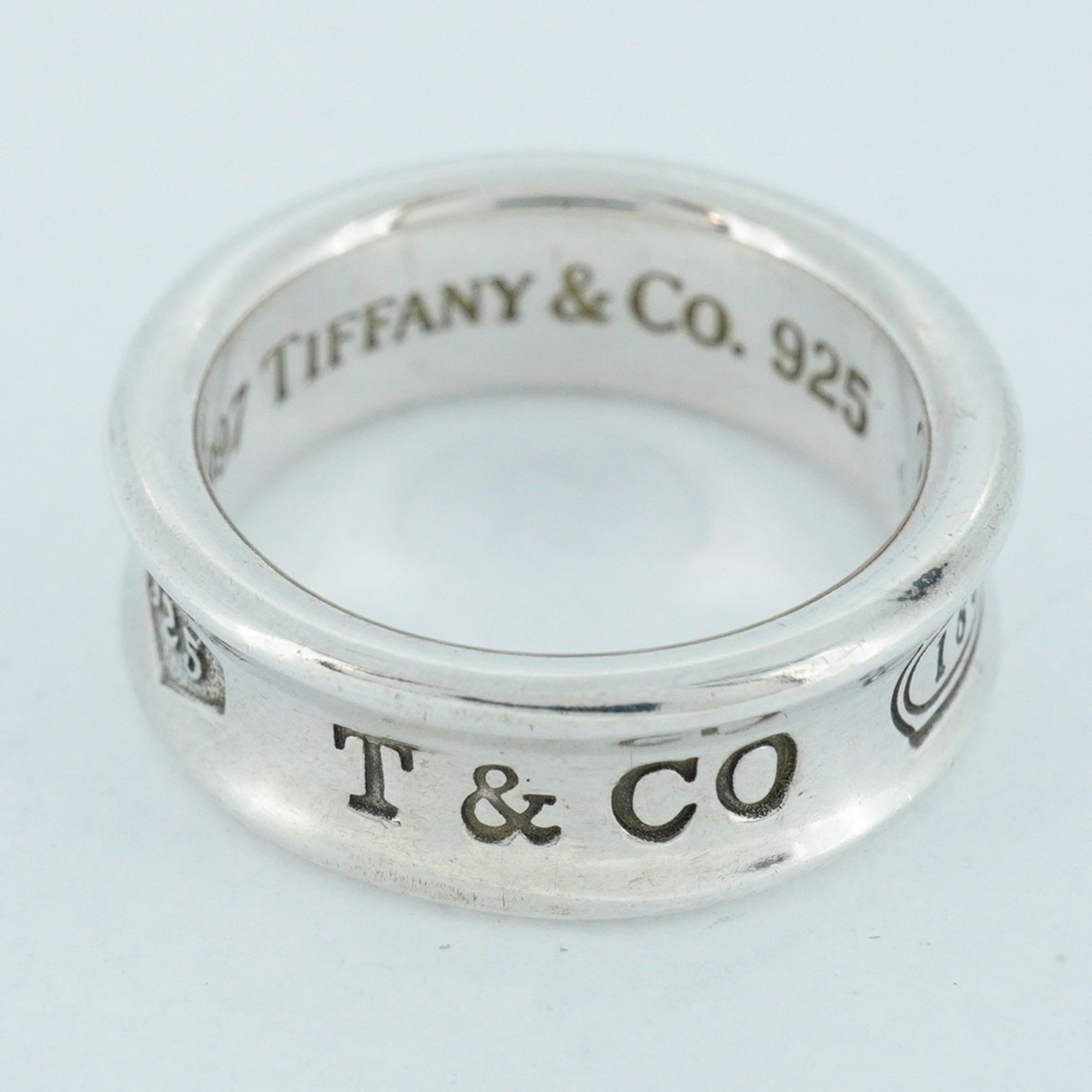 Tiffany Ring Narrow Silver 925 Size 12.5 Ladies