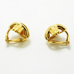 Tiffany Signature Earrings K18YG Yellow Gold Ladies